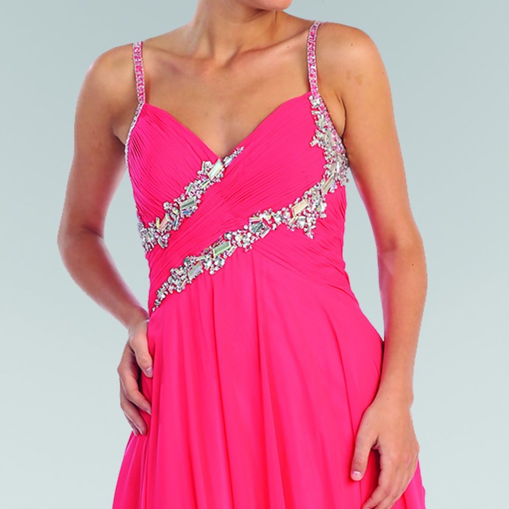 Sweetheart Neck Sleeveless Prom Dress GSGL1031